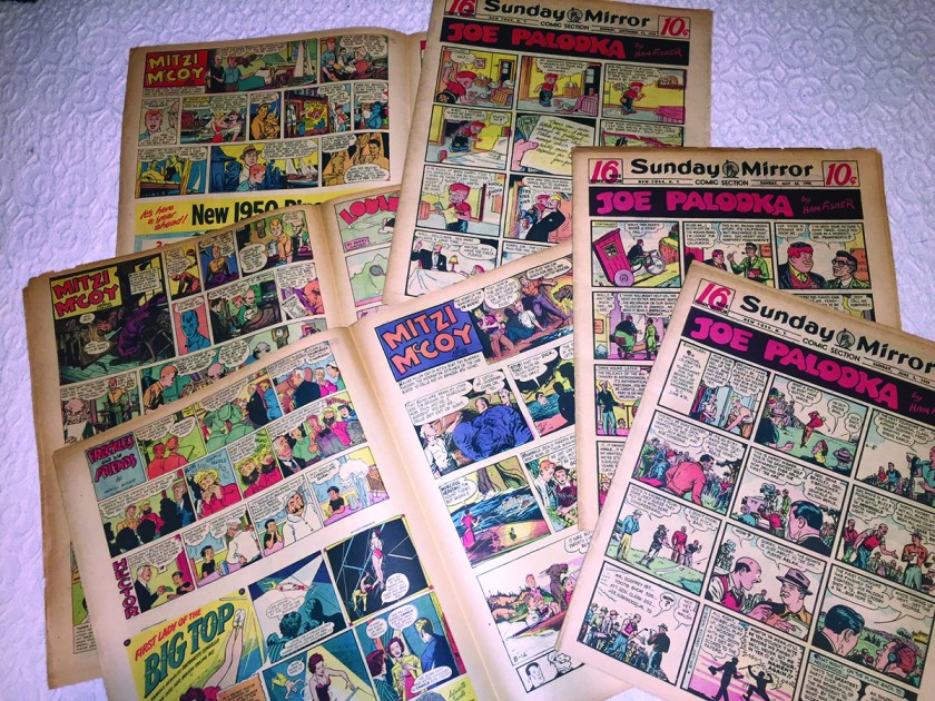 NY Mirror comic sections